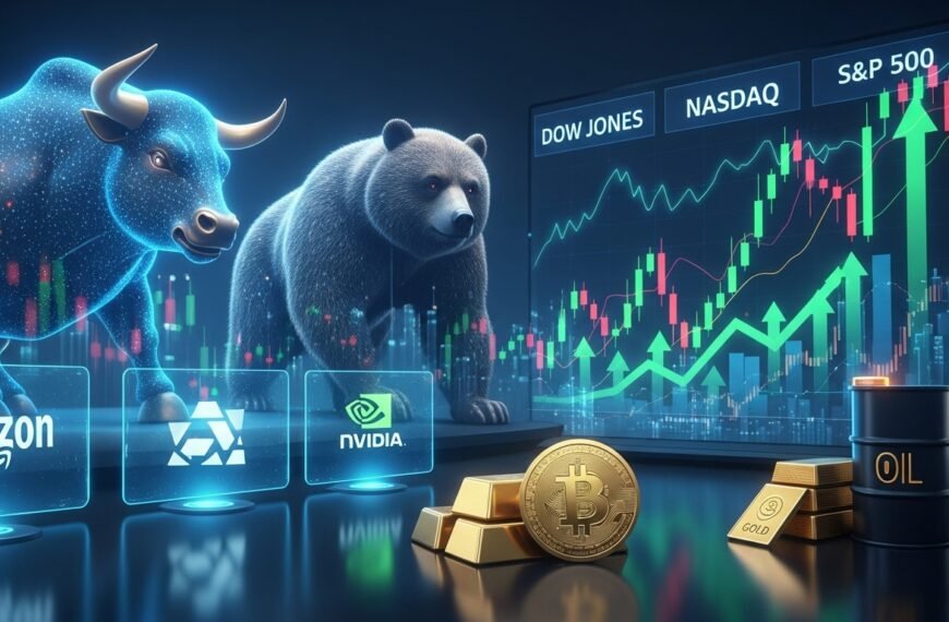 Dow Jones Futures Rise as Tech Stocks Rebound on AI Optimism