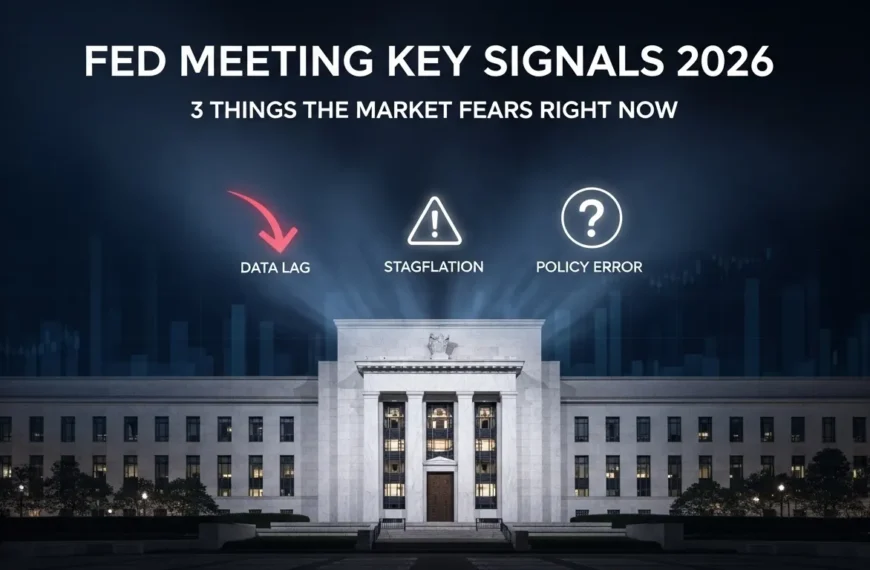 Fed Meeting Signals 2026: 3 Things the Market Is Terrified Of