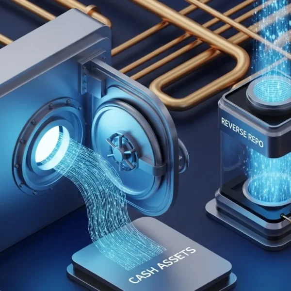 US Bank Cash Levels Dip as Reverse Repo Activity Increases