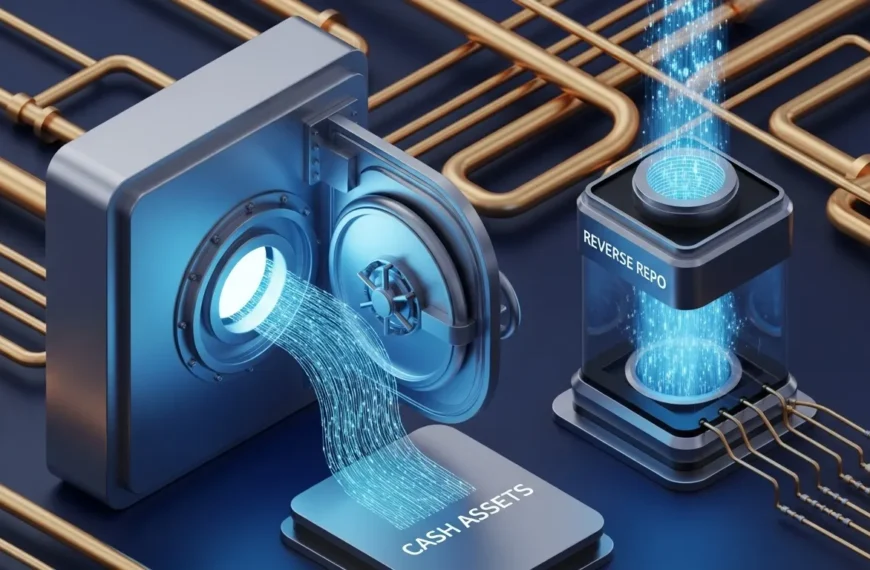 US Bank Cash Levels Dip as Reverse Repo Activity Increases