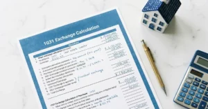 1031 Exchange Rate Calculation Worksheet