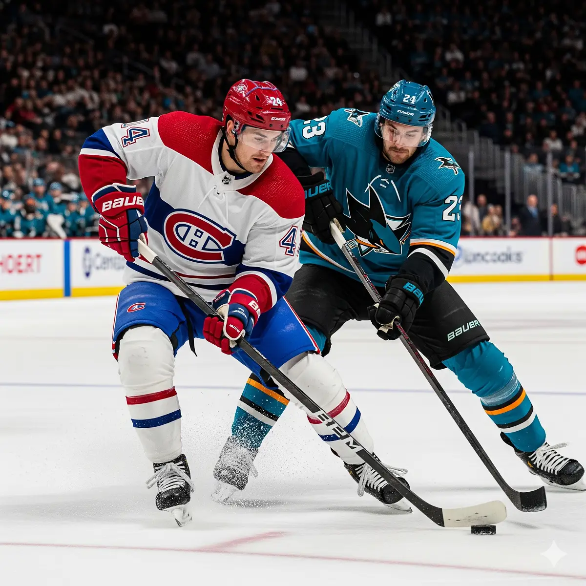 Canadiens vs Sharks