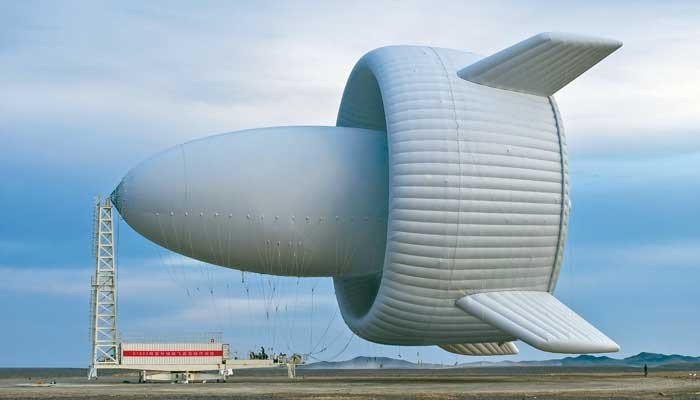 An electricity-generating wind turbine that can fly