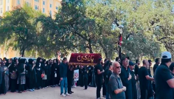 Chehlum of Imam Hussain was celebrated with devotion and respect in Dales