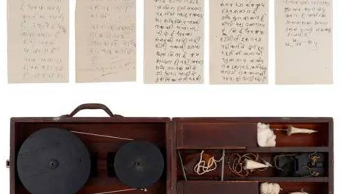 Mahatma Gandhi’s handwritten notes sold for $1.7 million