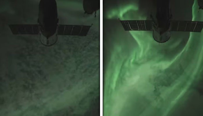 Mesmerizing view of Earth from space, astronaut shares video of ‘dancing green lights’