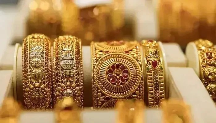 Gold prices in the country are falling