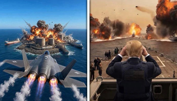 ‘Bye Bye Kharg!’: Trump Releases AI Images of Pressure on Iranian Economy and Attack on Kharg Island