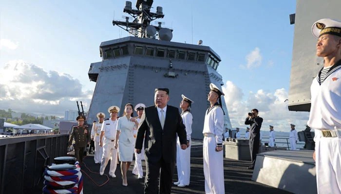 A second destroyer weighing 5,000 tons has been added to the North Korean Navy