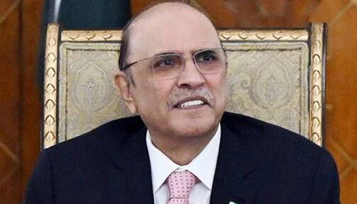 President Asif Zardari cut short his visit to Europe