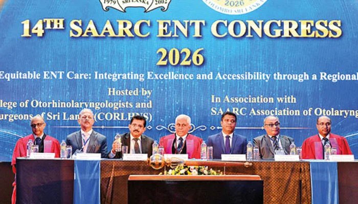 Fourteenth SAARC ENT Congress in Sri Lanka