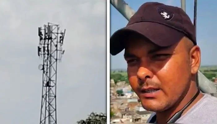 India: Tired of poor mobile network, young man climbs telecom tower to commit suicide