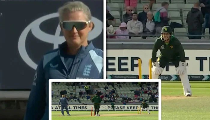 Saad Baig, the coach of the English team, taught the tricks of wicketkeeping
