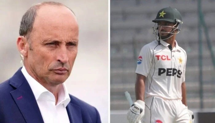 Nasir Hussain Braham for giving Saeem Ayub a test match against England
