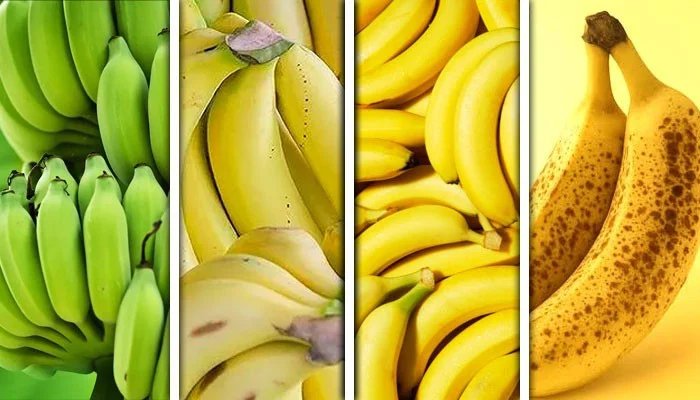 Green, yellow or brown spots, which bananas are more beneficial for health?