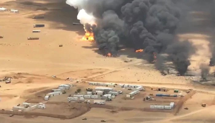 Iraqi security forces have identified the site used in the attack on the pipeline in Saudi Arabia
