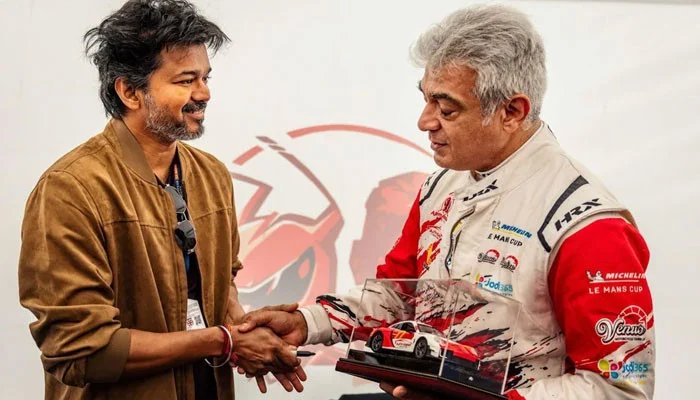 Vijay’s gift of ‘car’ to Ajith Kumar, congratulations on completing the race in France