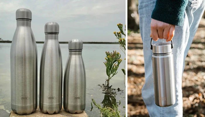 Odors and stains in a steel water bottle? Try these simple cleaning methods