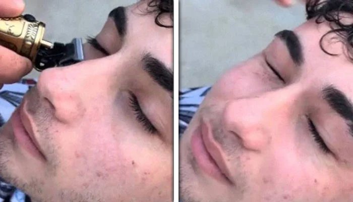 The strange beauty trend of cutting eyelashes for a more masculine look