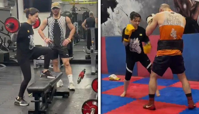 After showbiz, Hania Aamir started training, obsessed with conquering the boxing arena