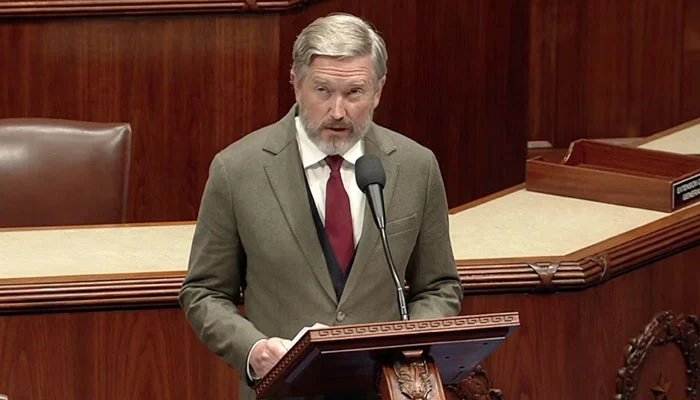 The resolution to impeach the US Secretary of War on the Iran war was presented in the House