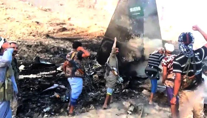 How was the Saudi F15 fighter jet shot down? The Houthis released the video