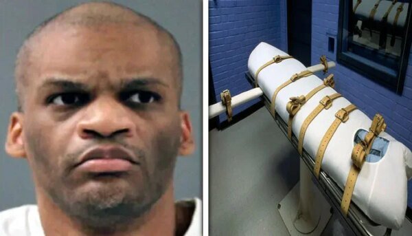A prisoner was sentenced to death by lethal injection in an American prison