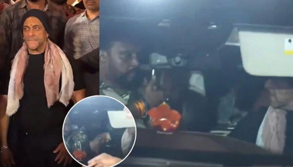 Salman Khan’s car ran over a fan’s leg, the actor was furious with the driver