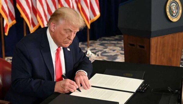 US President Trump signs sanctions bill on Russia and Iran