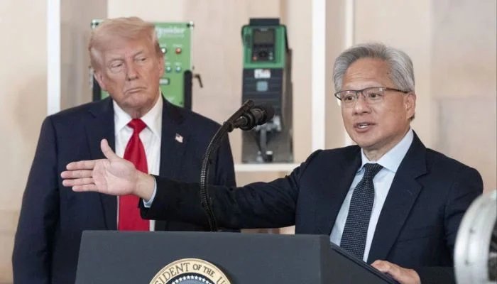 Why does American President Trump trust the head of Nvidia regarding artificial intelligence?